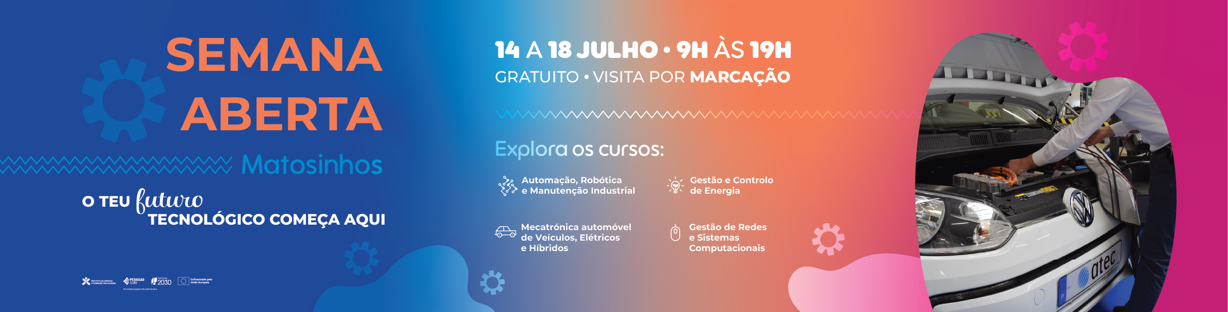 Banner página site Semana Aberta em Matosinhos 2025